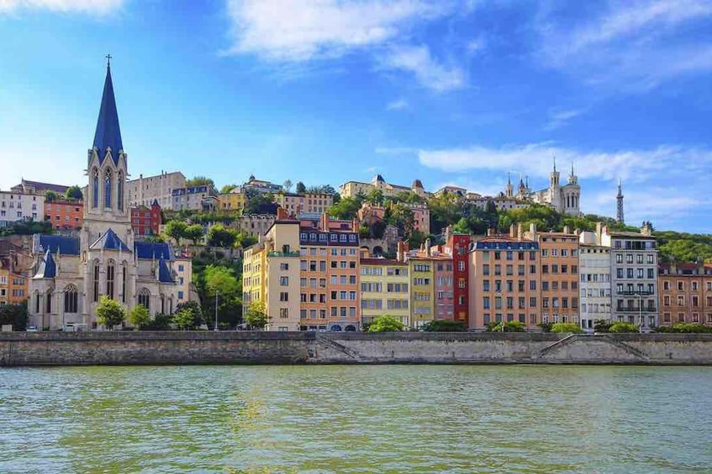 Studio Close Fourviere Very Quiet & Small Terrace Lião Exterior foto